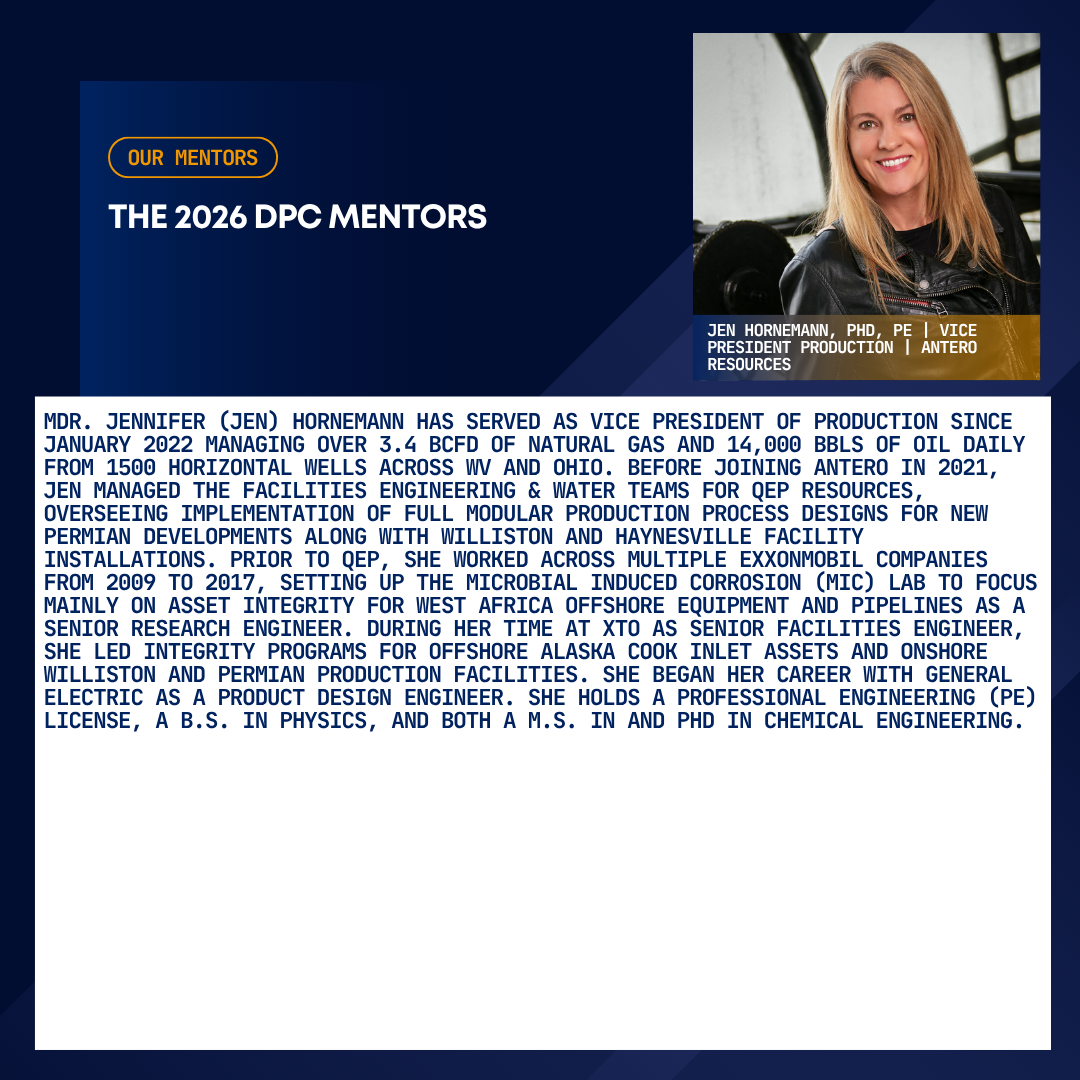 2026 Mentor Program Mentor - Jen Hornemann 2026 Mentor Program Mentor - Jen Hornemann
