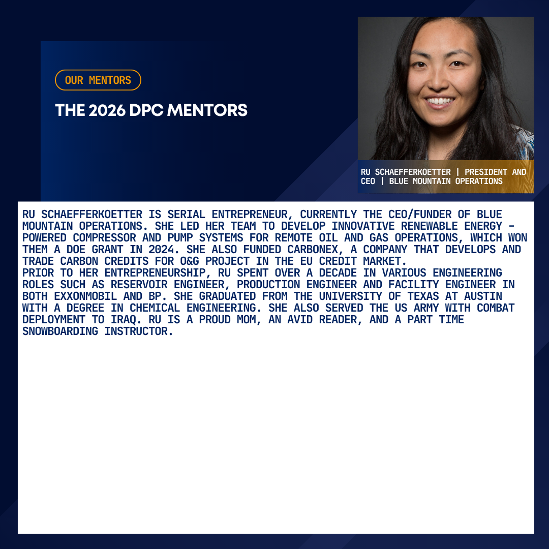 2026 Mentor Program Mentor - Ru Schaefferkoetter 2026 Mentor Program Mentor - Ru Schaefferkoetter